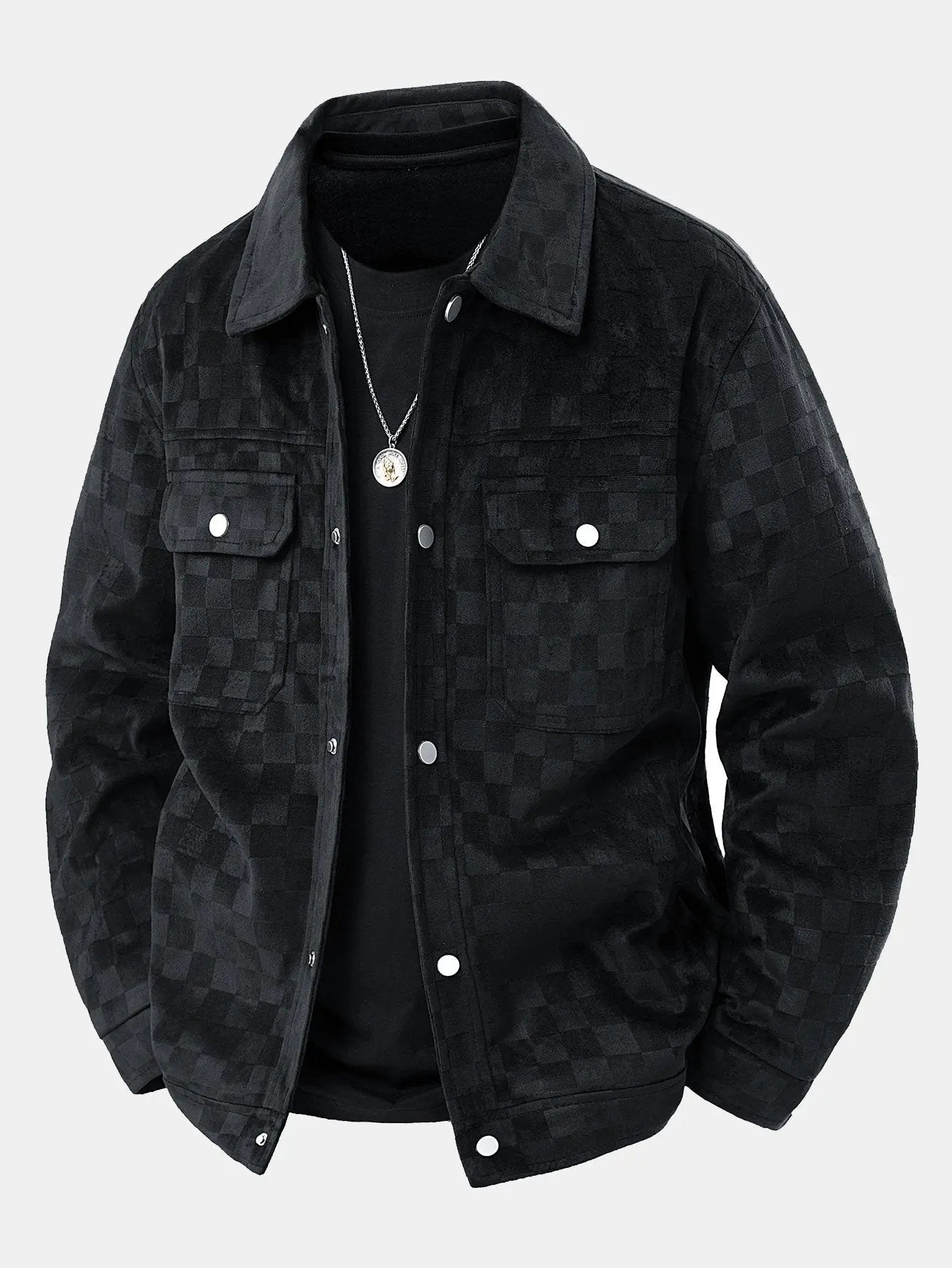 Tiled Suede Street Jacket XNS