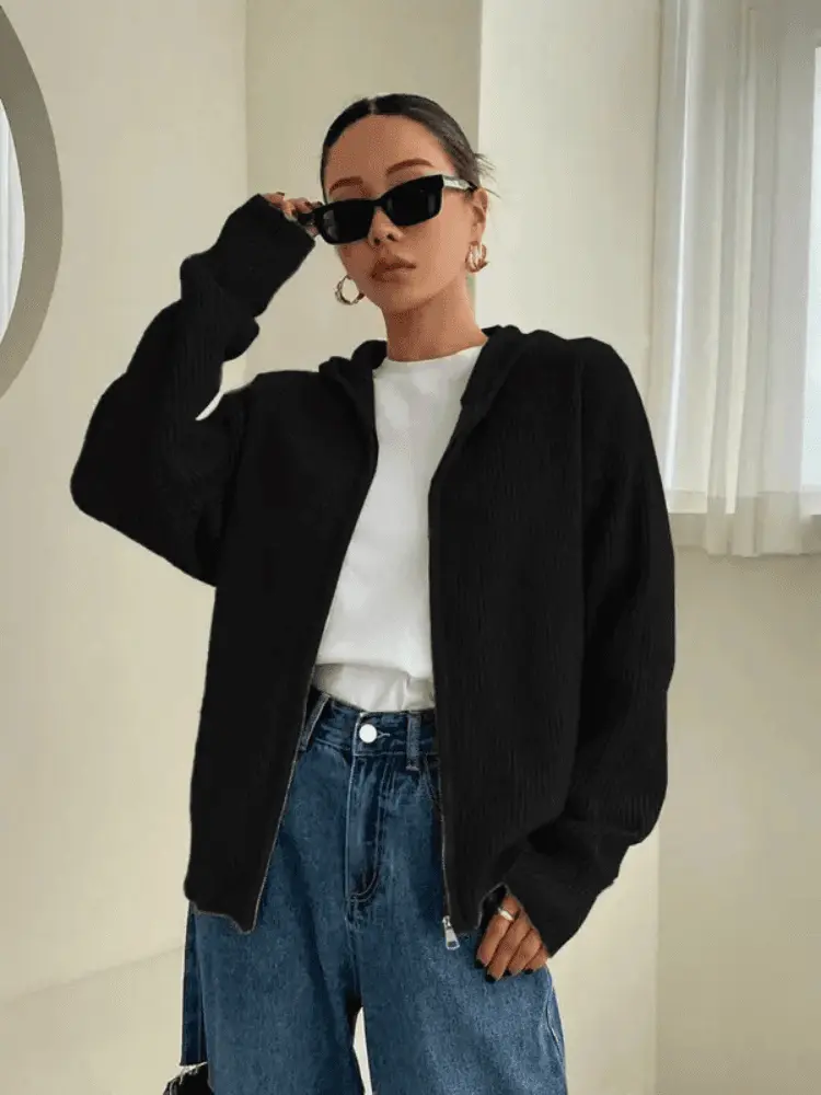 Warmth & Whispers Autumn Cardigan Hoodie UrbanCore