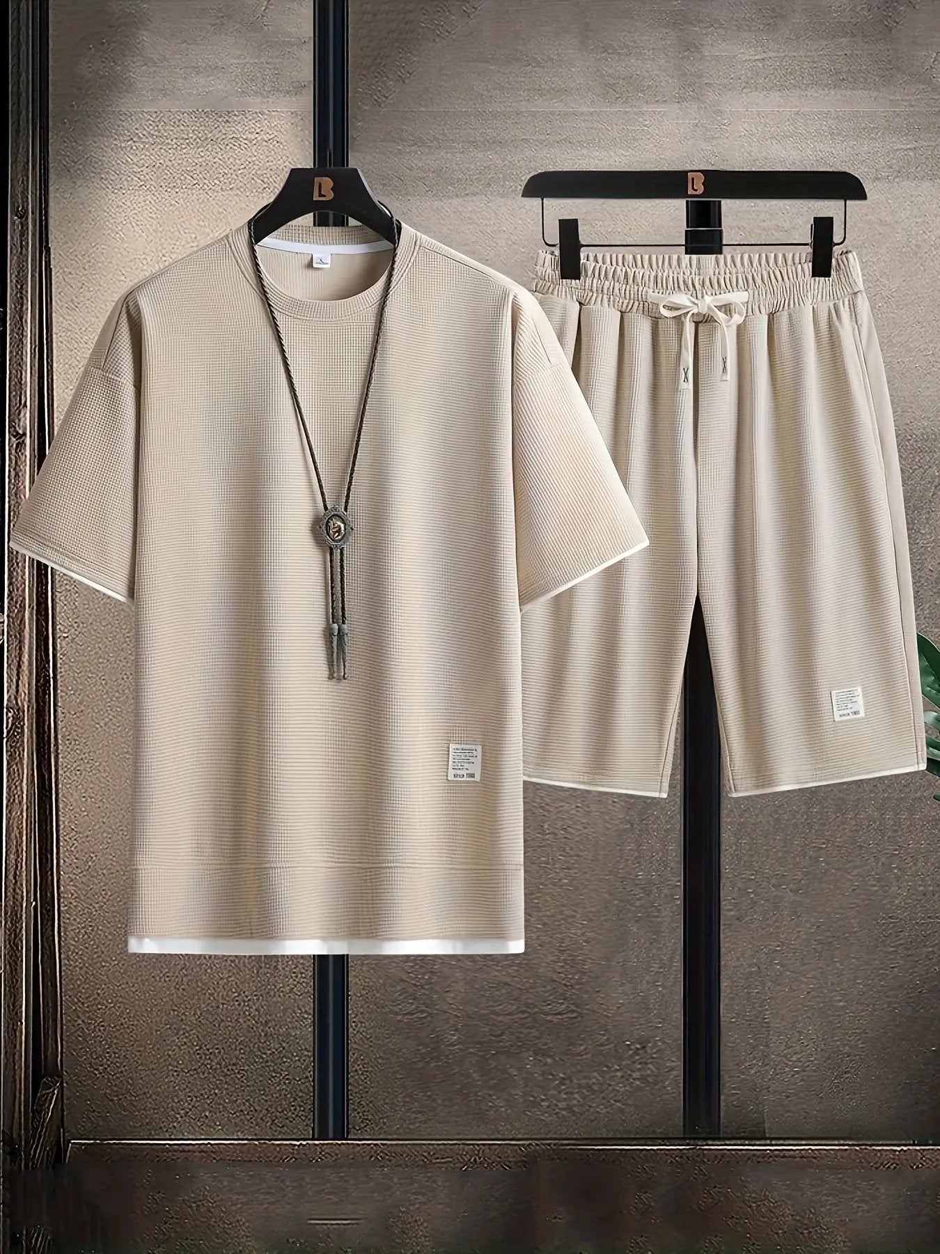 Waffle Knit Lounge Set Harbor & Thorne