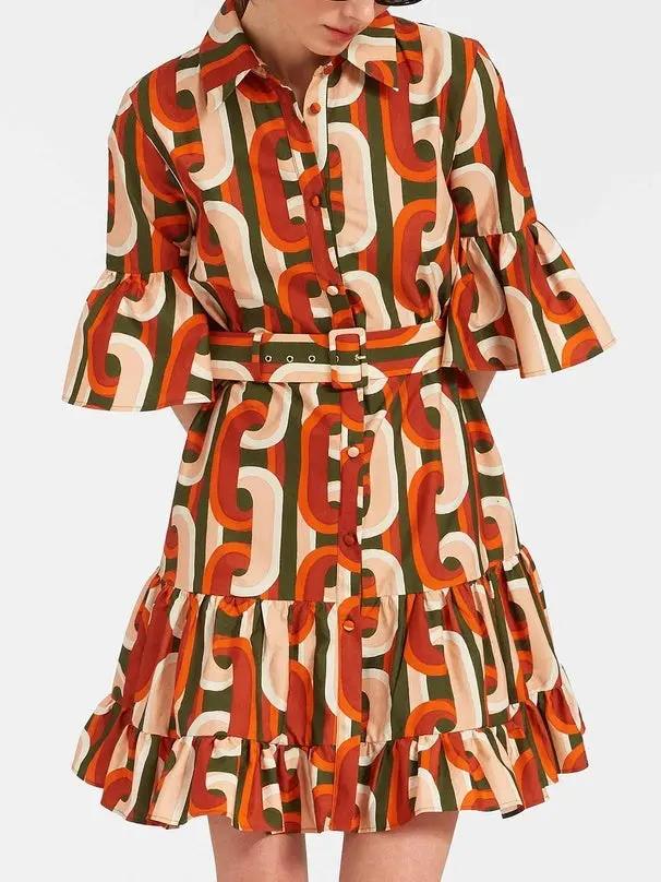 Elegant Sassy Dropped waist Mini Dress Olympus London