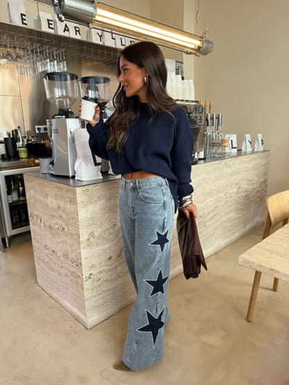 Stargaze Wide-Leg Jeans