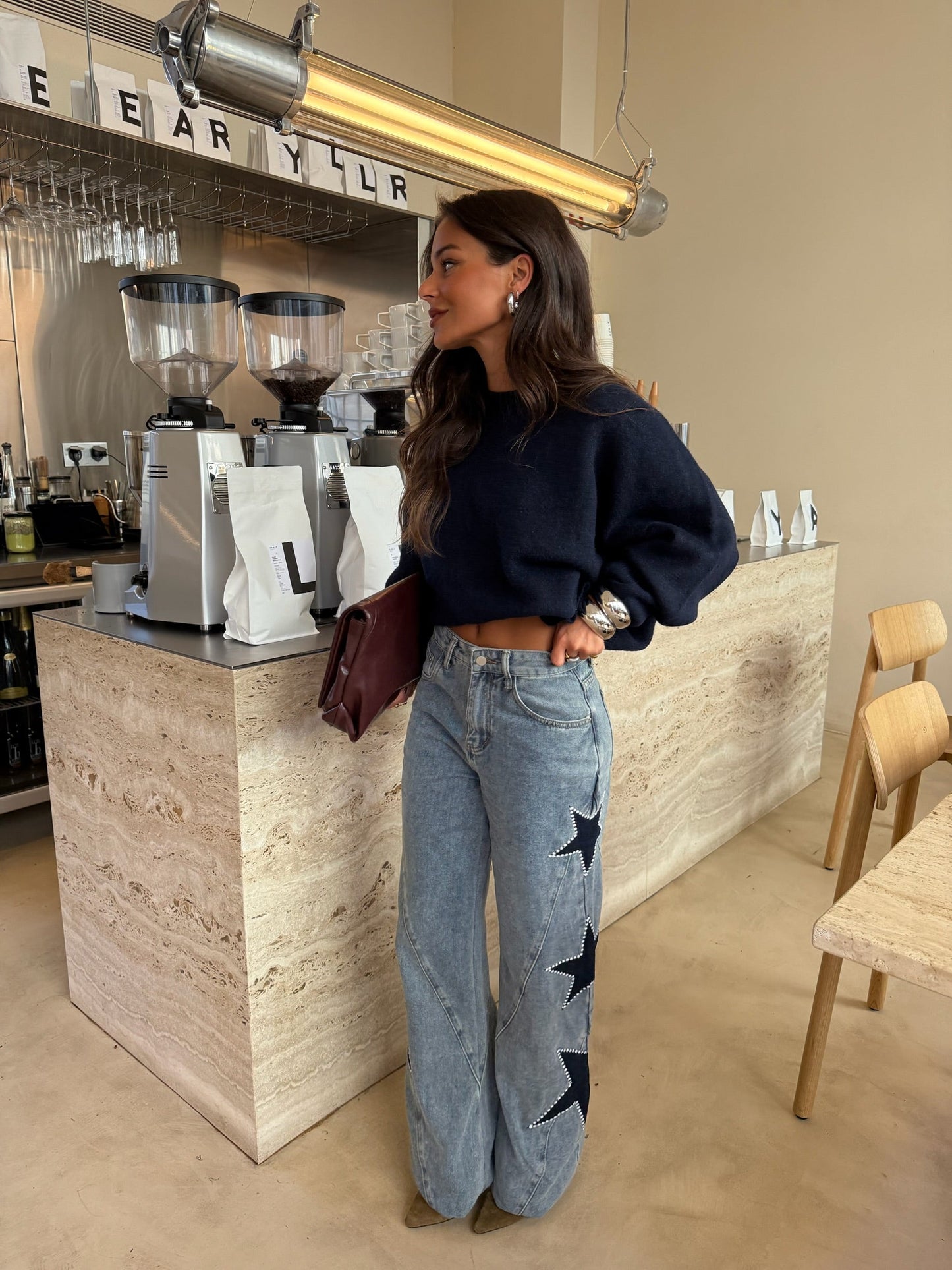 Stargaze Wide-Leg Jeans