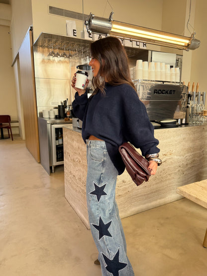 Stargaze Wide-Leg Jeans